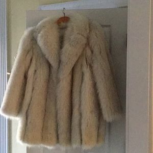 Authentic white Fox jacket